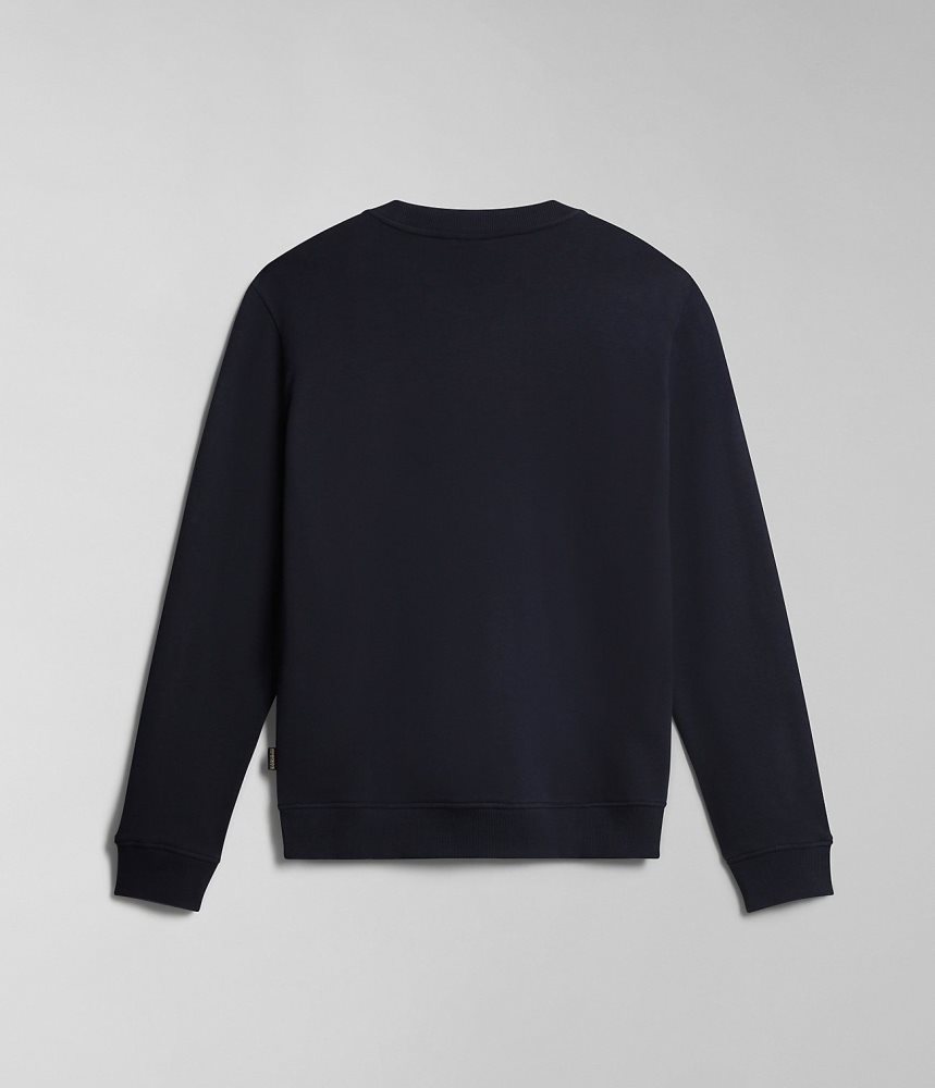 Napapijri Balis Summer Sweatshirt Sweatshirts Heren Donkerblauw | VRMDOUC-67