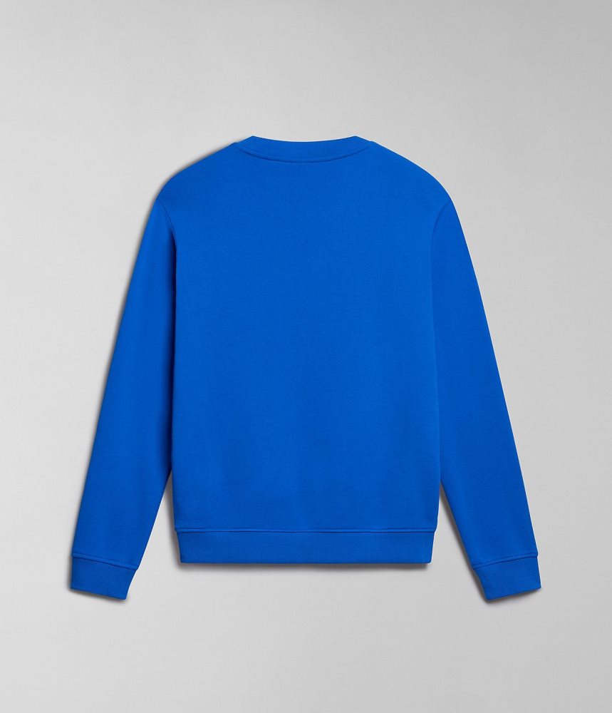Napapijri Balis Summer Sweatshirt Sweatshirts Heren Blauw | KFYJQVG-65