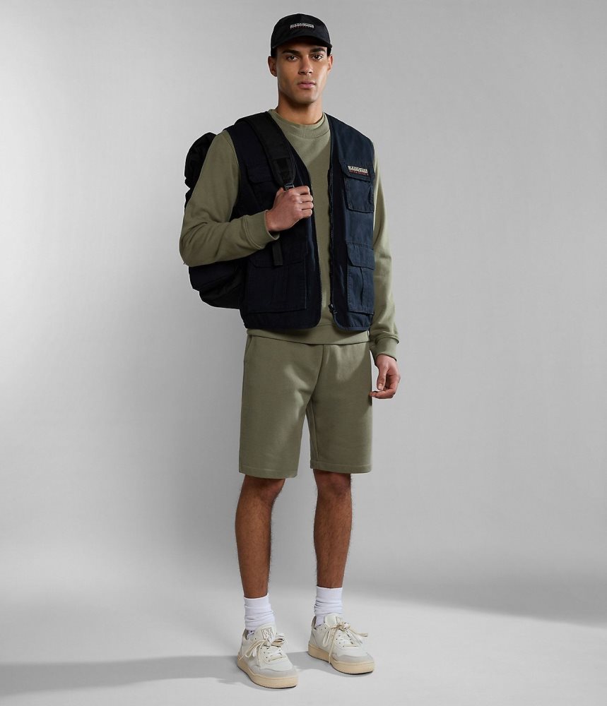Napapijri Balis Summer Sweatshirt Sweatshirts Heren Groen | KEOTUVL-12