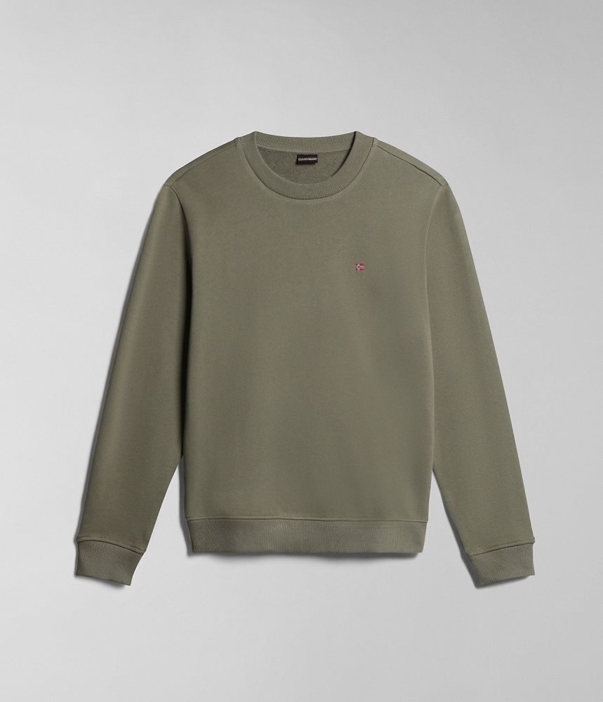Napapijri Balis Summer Sweatshirt Sweatshirts Heren Groen | KEOTUVL-12