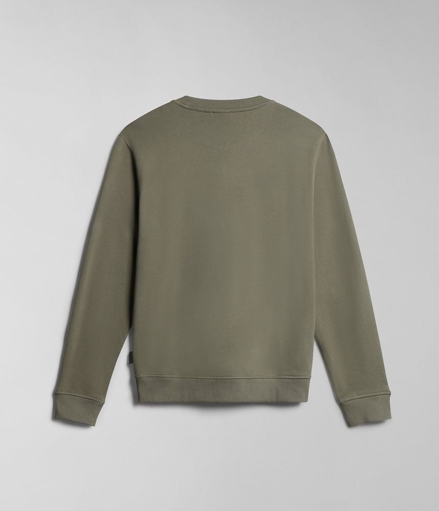 Napapijri Balis Summer Sweatshirt Sweatshirts Heren Groen | KEOTUVL-12