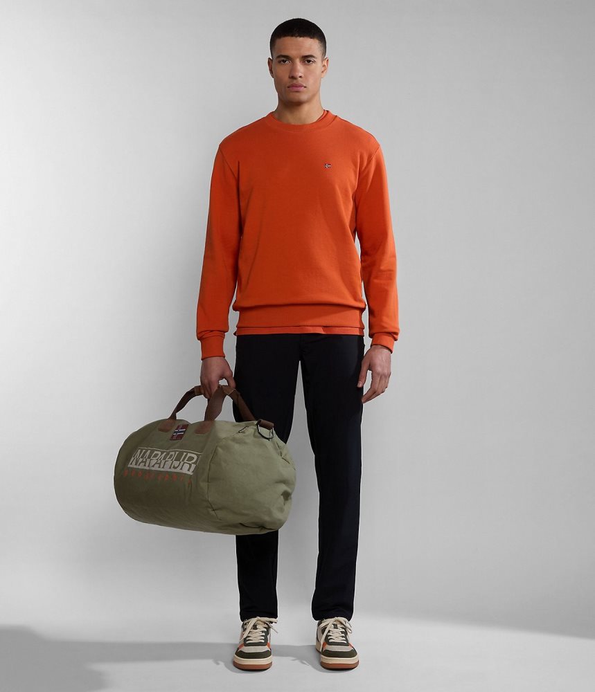 Napapijri Balis Summer Sweatshirt Sweatshirts Heren Oranje | JDABOPW-57