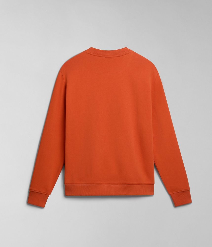 Napapijri Balis Summer Sweatshirt Sweatshirts Heren Oranje | JDABOPW-57
