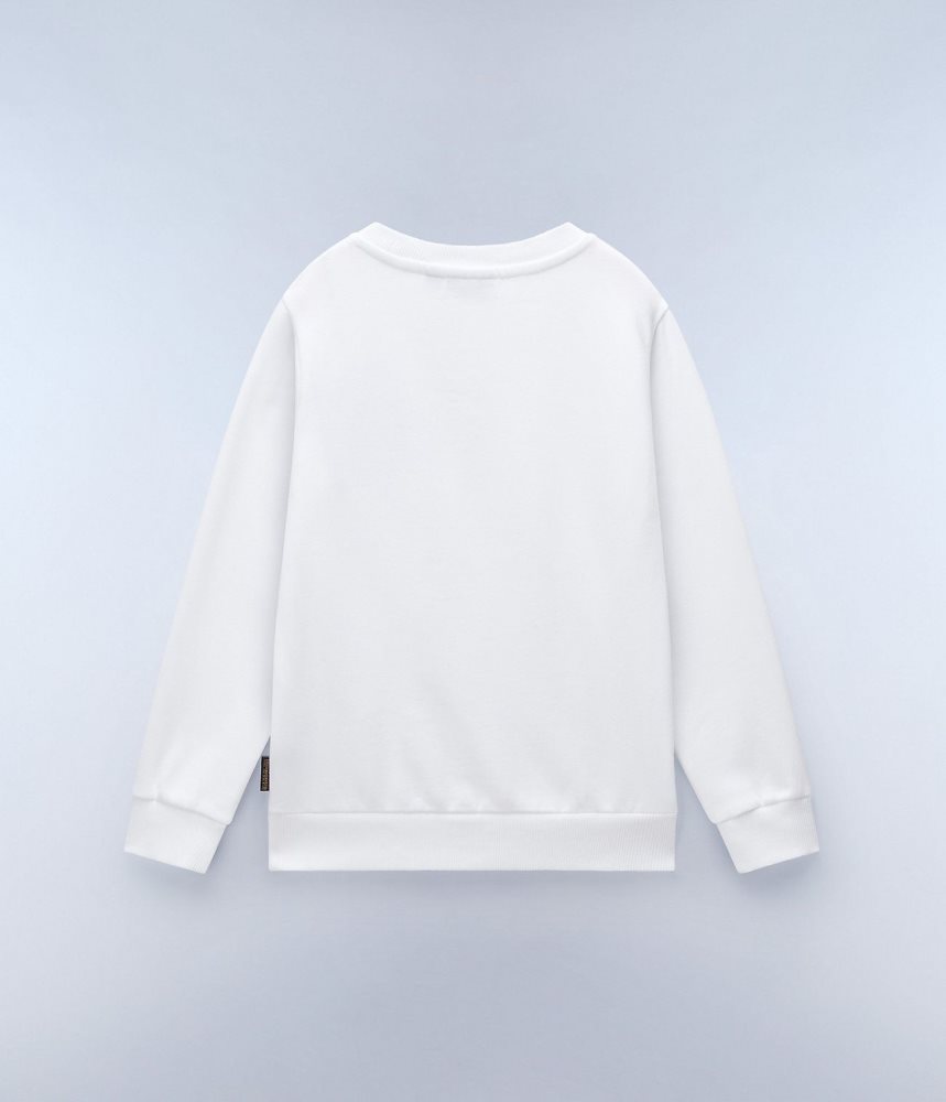 Napapijri Balis Sweatshirt Winter (4-16 YEARS) Sweatshirts Kinderen Wit | VBPHOMK-73