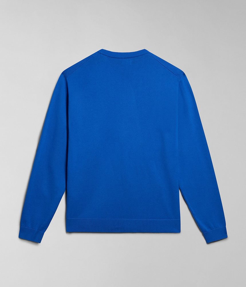 Napapijri Barensee Jumper Jumpers Heren Blauw | RTZVAUH-57