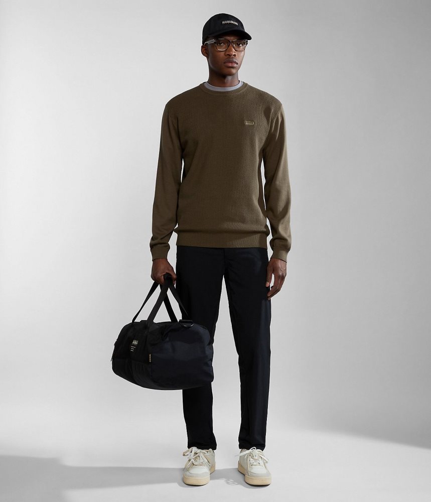 Napapijri Barensee Jumper Jumpers Heren Groen | NJFOIRB-31