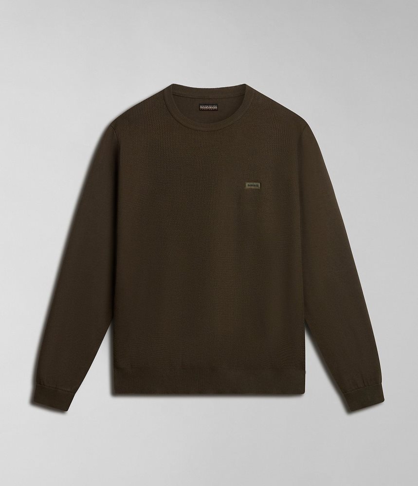 Napapijri Barensee Jumper Jumpers Heren Groen | NJFOIRB-31