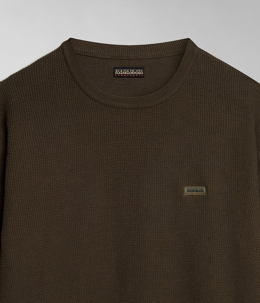 Napapijri Barensee Jumper Jumpers Heren Groen | NJFOIRB-31