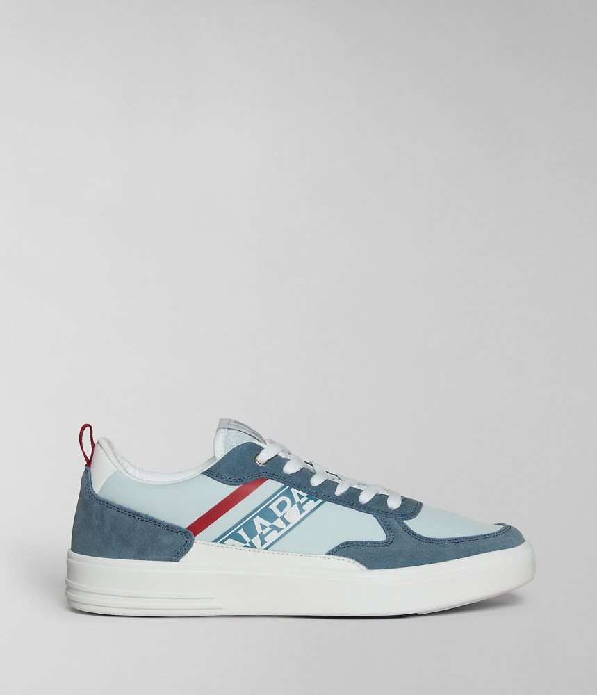 Napapijri Bark Trainers Sportschoenen Heren Blauw | MCWYKFJ-35