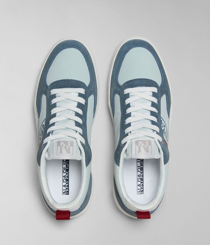 Napapijri Bark Trainers Sportschoenen Heren Blauw | MCWYKFJ-35