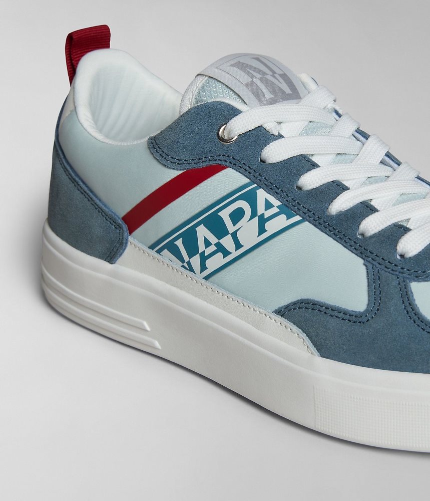 Napapijri Bark Trainers Sportschoenen Heren Blauw | MCWYKFJ-35