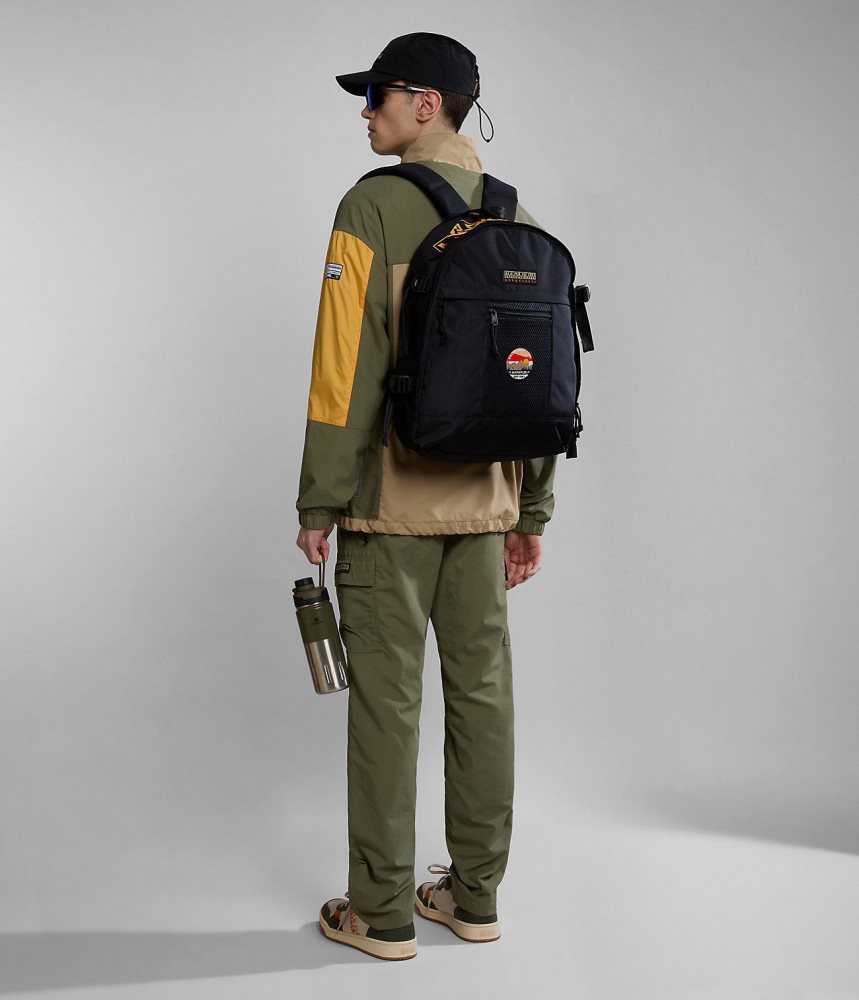 Napapijri Bay Backpack Rugzakken Dames Zwart | FEDTMXI-15