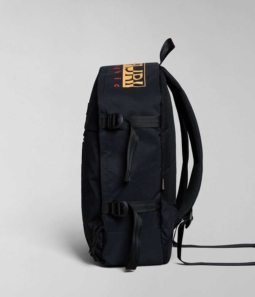 Napapijri Bay Backpack Rugzakken Heren Zwart | DBCIJZP-57