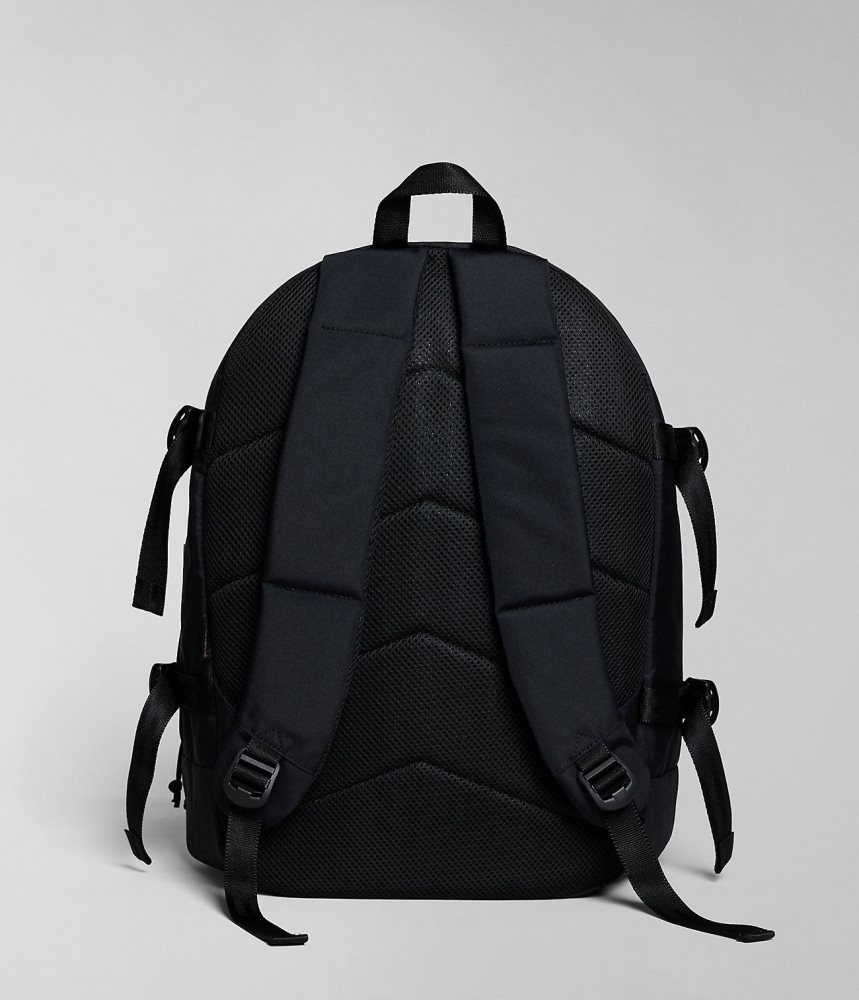 Napapijri Bay Backpack Rugzakken Heren Zwart | DBCIJZP-57