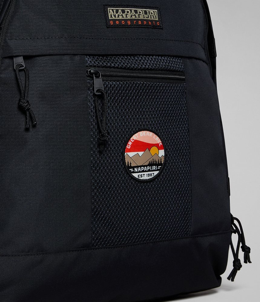 Napapijri Bay Backpack Rugzakken Heren Zwart | DBCIJZP-57