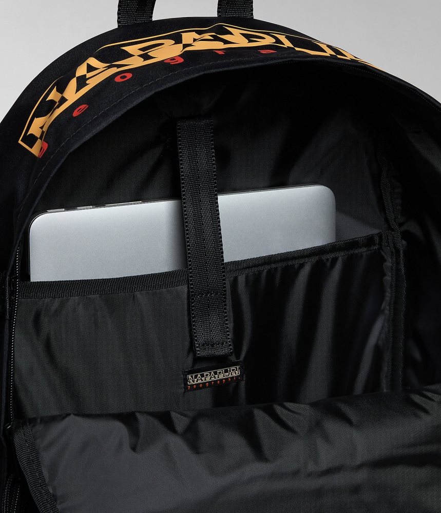 Napapijri Bay Backpack Rugzakken Heren Zwart | DBCIJZP-57