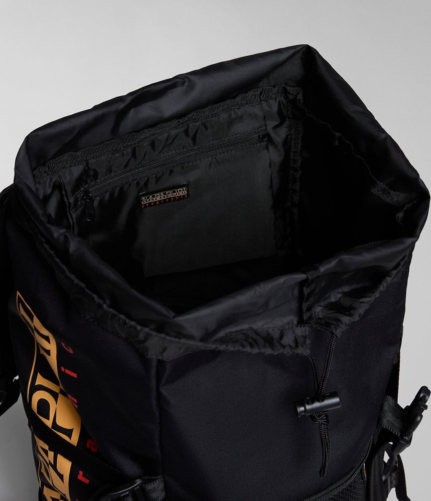 Napapijri Bay Backpack Rugzakken Heren Zwart | DBCIJZP-57