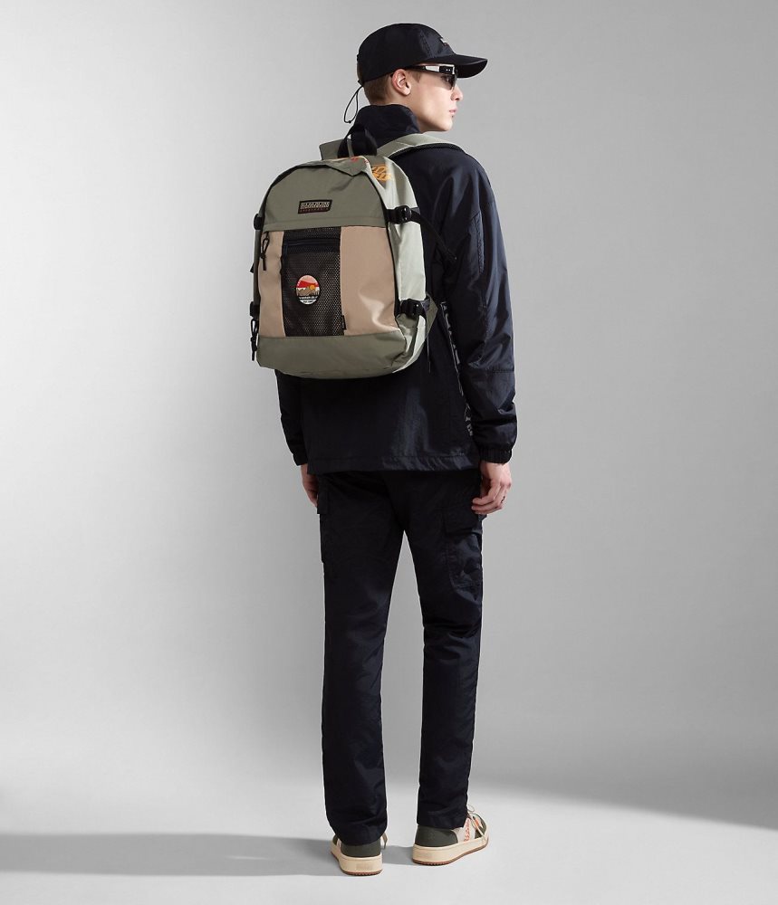 Napapijri Bay Backpack Rugzakken Kinderen Groen | SIHLRMC-79