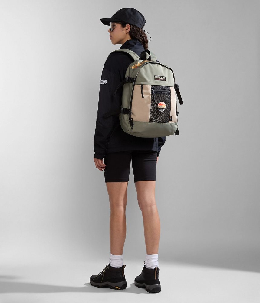 Napapijri Bay Backpack Rugzakken Kinderen Groen | SIHLRMC-79
