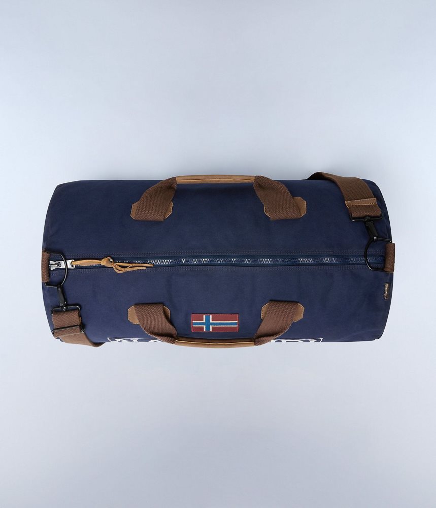 Napapijri Bering Duffle Bag Plunjezak Dames Donkerblauw | ALIJYCQ-19