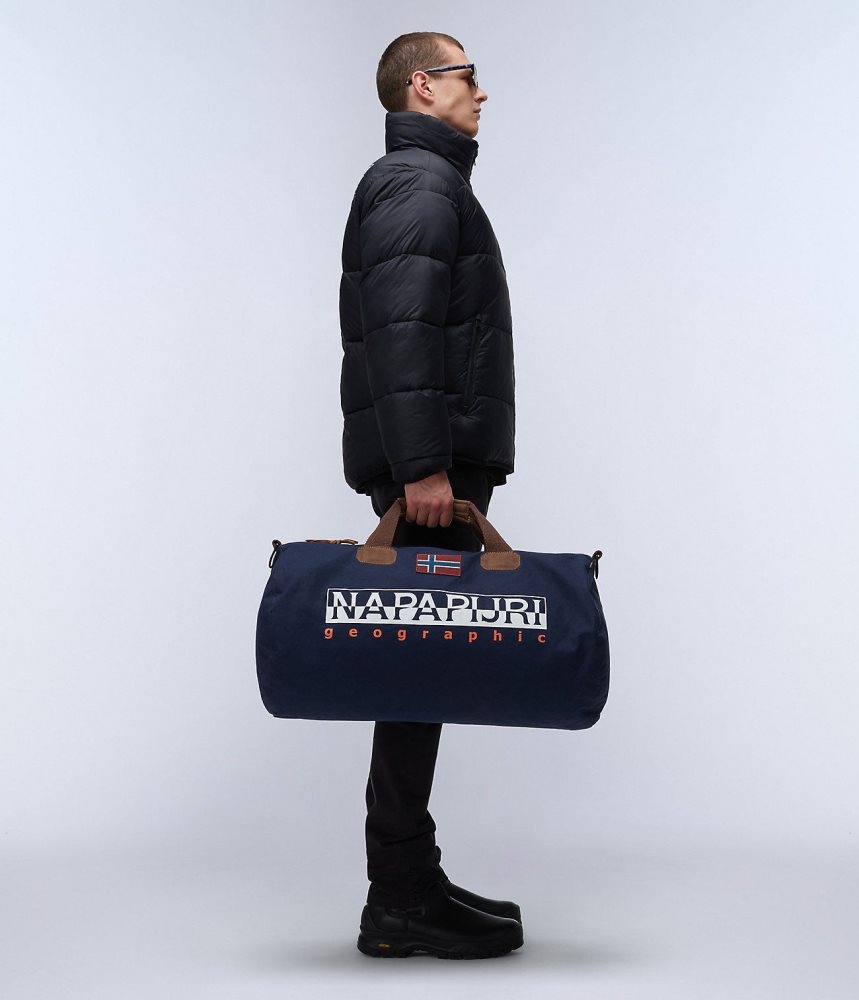 Napapijri Bering Duffle Bag Plunjezak Dames Donkerblauw | ALIJYCQ-19