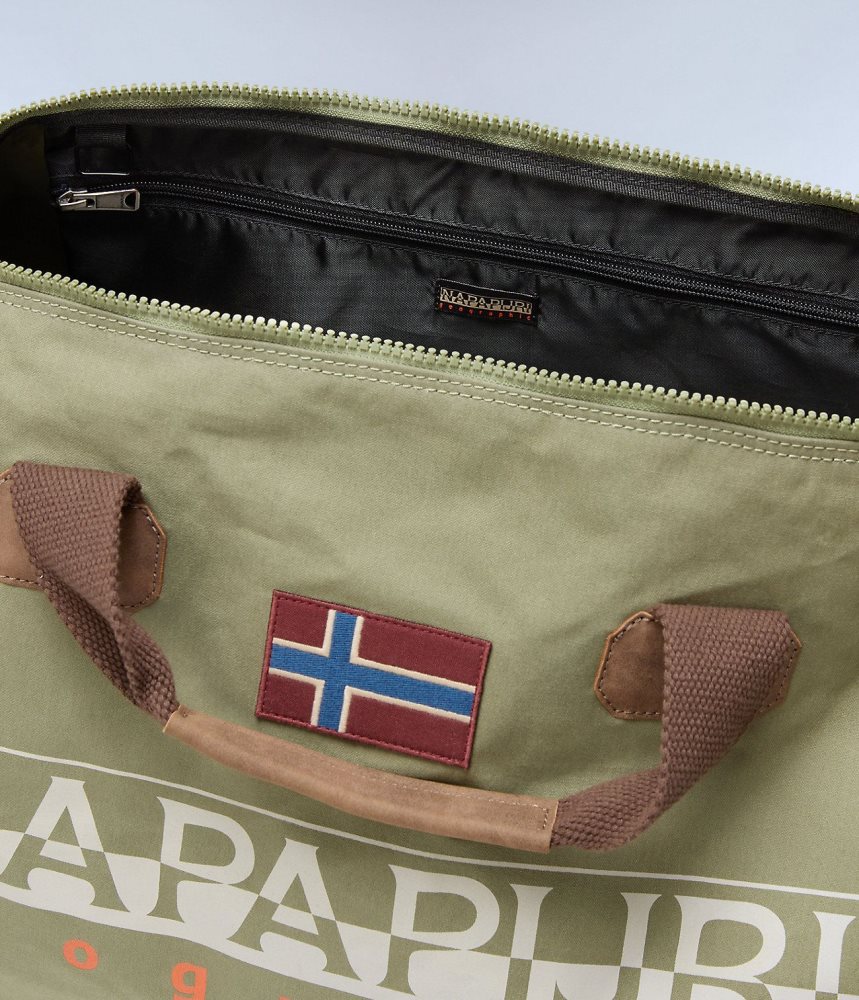 Napapijri Bering Duffle Bag Plunjezak Dames Groen | GQPXDLC-24