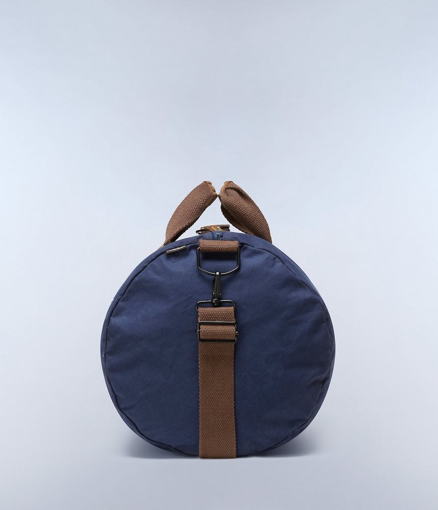Napapijri Bering Duffle Bag Plunjezak Heren Donkerblauw | VSGTQAN-73