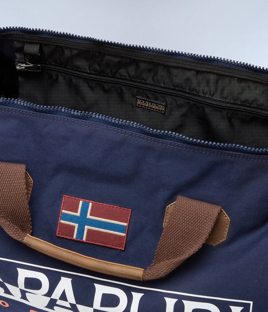 Napapijri Bering Duffle Bag Plunjezak Heren Donkerblauw | VSGTQAN-73
