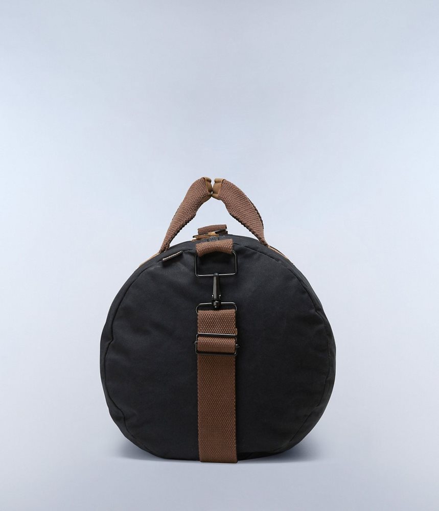 Napapijri Bering Duffle Bag Plunjezak Heren Zwart | LTXNZKV-89