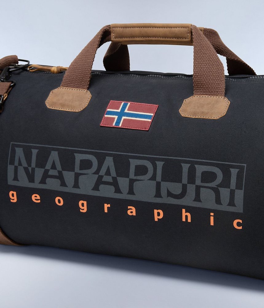 Napapijri Bering Duffle Bag Plunjezak Heren Zwart | LTXNZKV-89