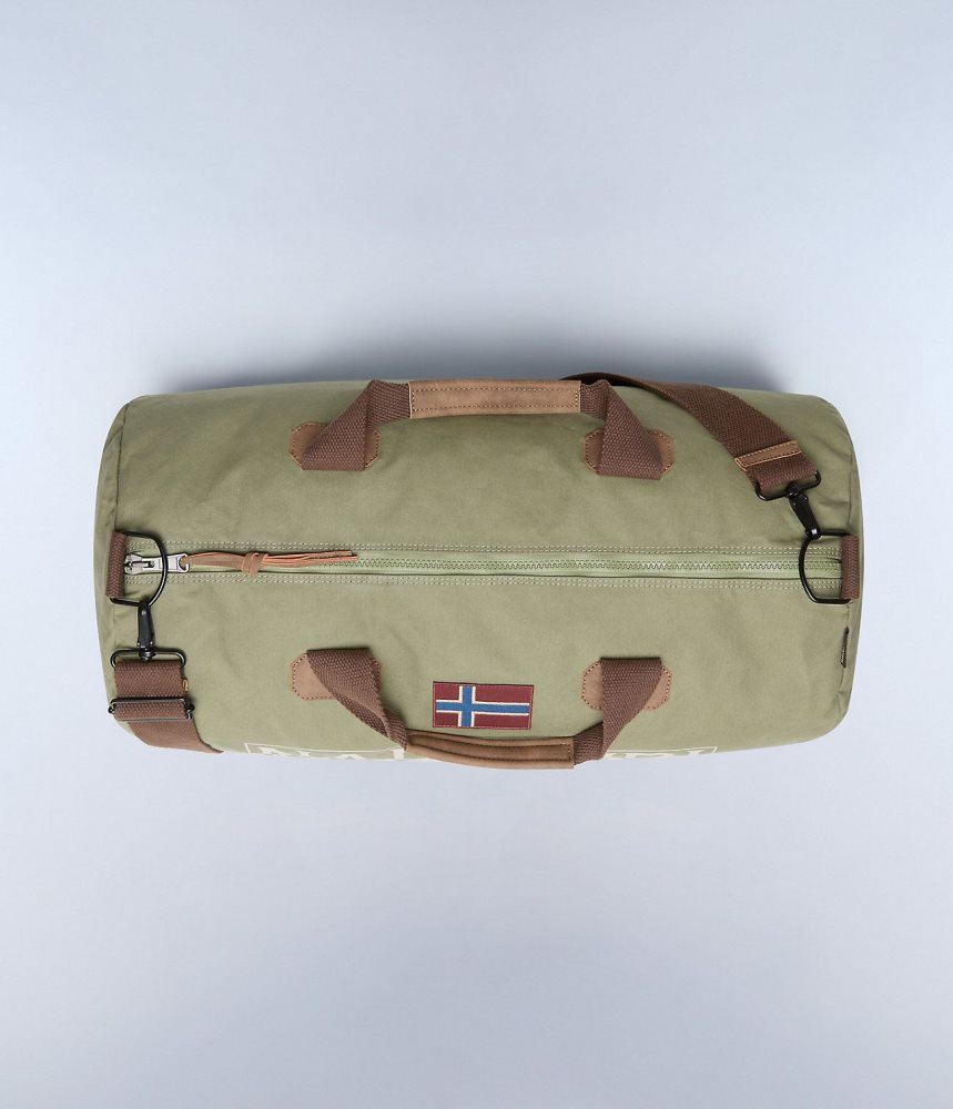 Napapijri Bering Duffle Bag Plunjezak Kinderen Groen | FDSOITU-98