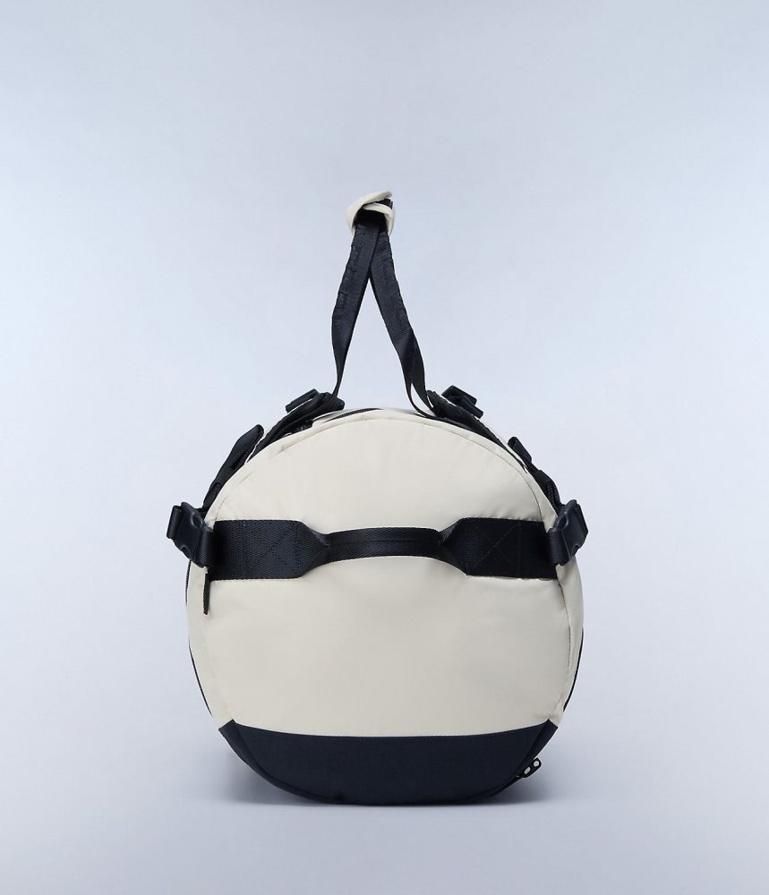 Napapijri Bering Travel Duffle Bag Plunjezak Heren Beige Zilver | FTWUASN-47