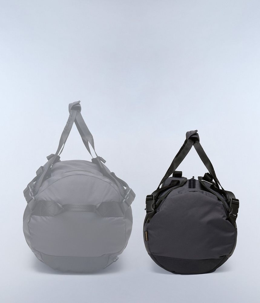 Napapijri Bering Travel Small Duffle Bag Plunjezak Heren Zwart | UJIRPAQ-72
