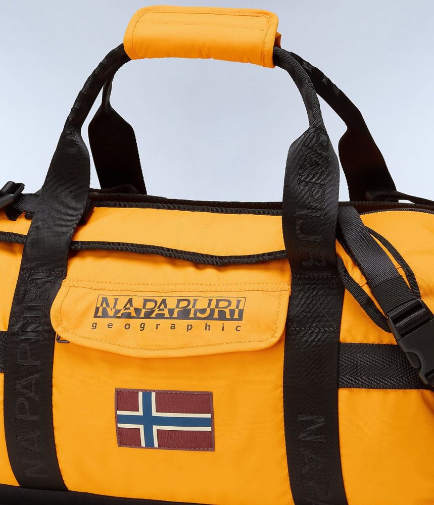 Napapijri Bering Travel Small Duffle Bag Plunjezak Dames Oranje | OYCBPMK-93