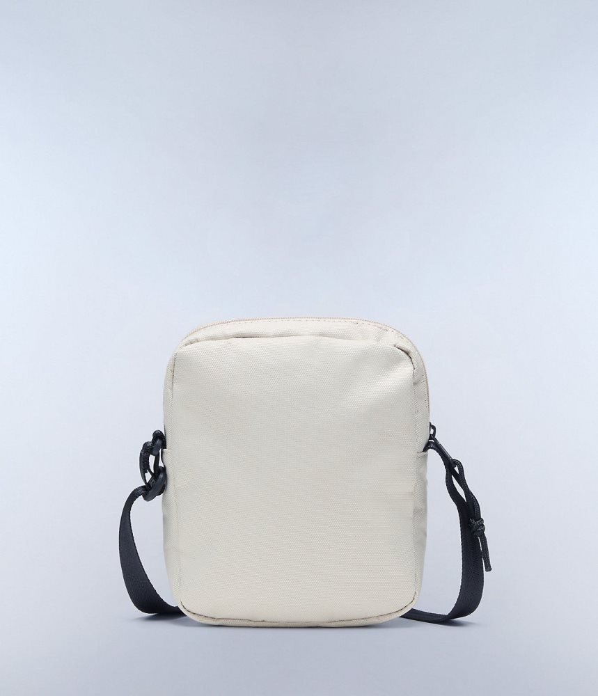 Napapijri Boussine Crossbody Bag Tassen Heren Beige Zilver | OFBAWIT-25