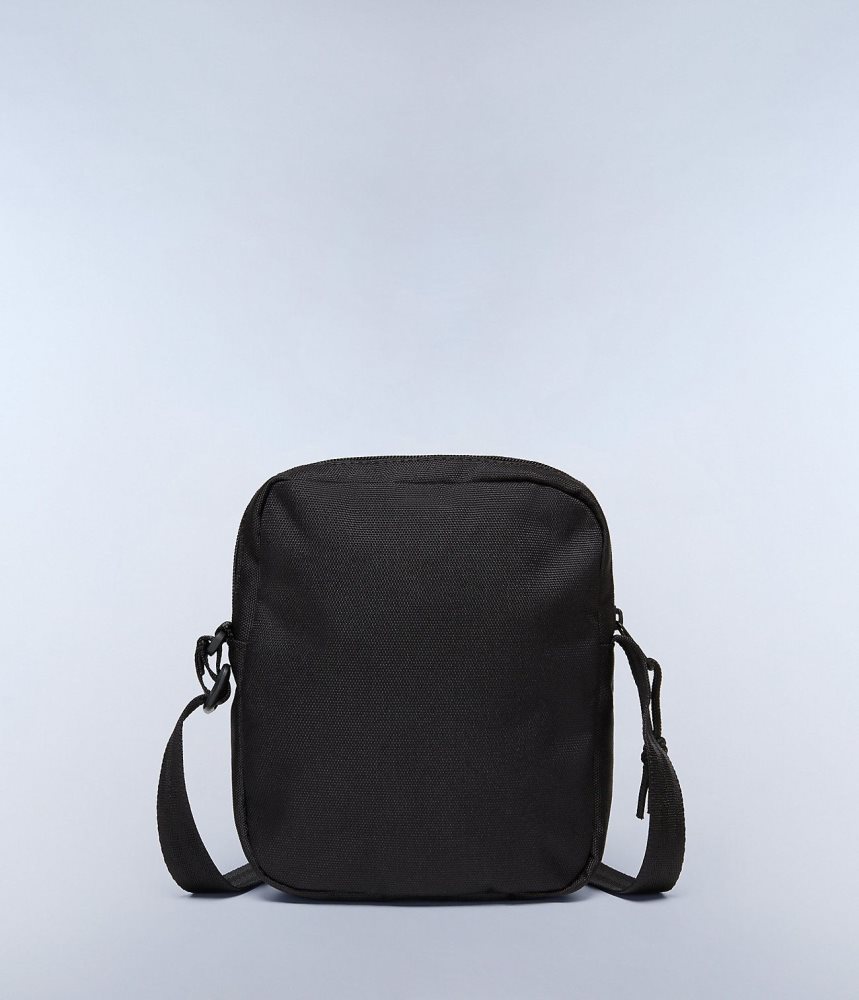Napapijri Boussine Crossbody Bag Tassen Heren Zwart | HVZIPQG-35