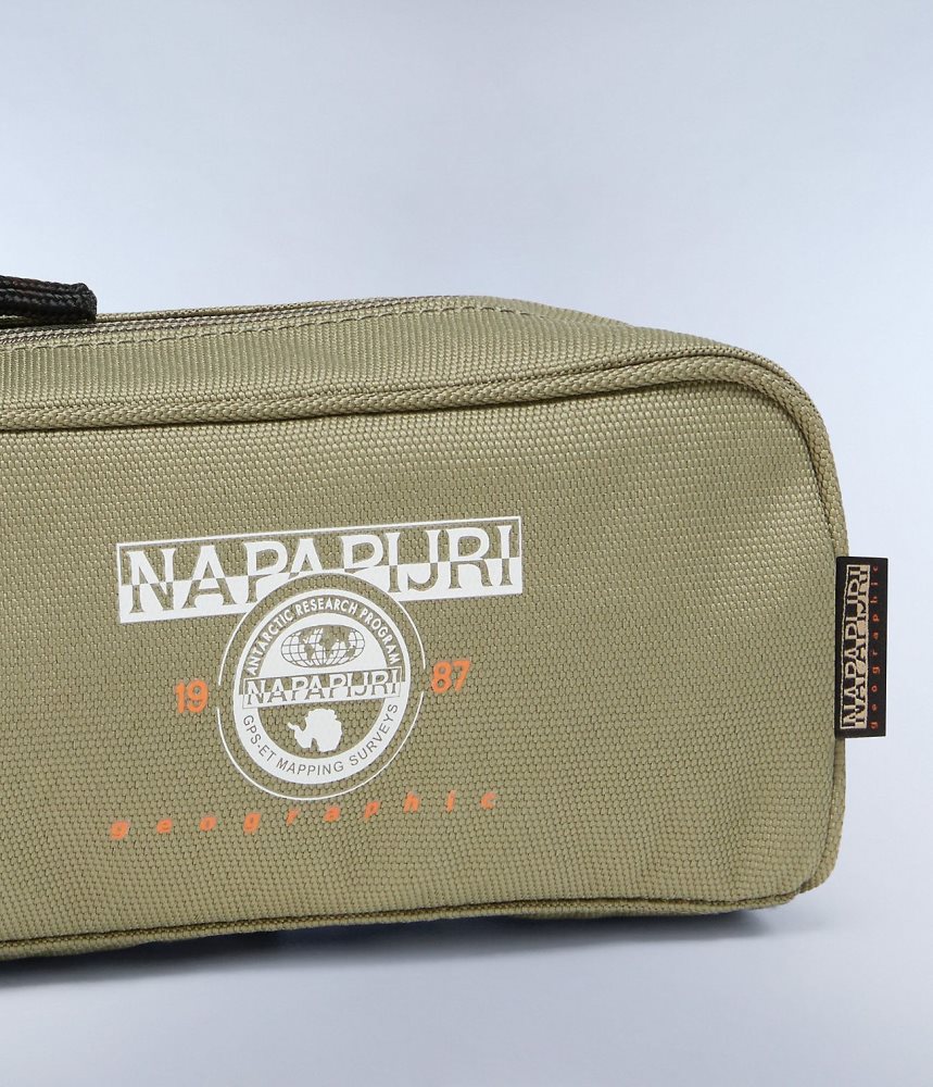 Napapijri Boussine Pencil Case Kleine Portefeuille Kinderen Groen | RAZMDIB-17
