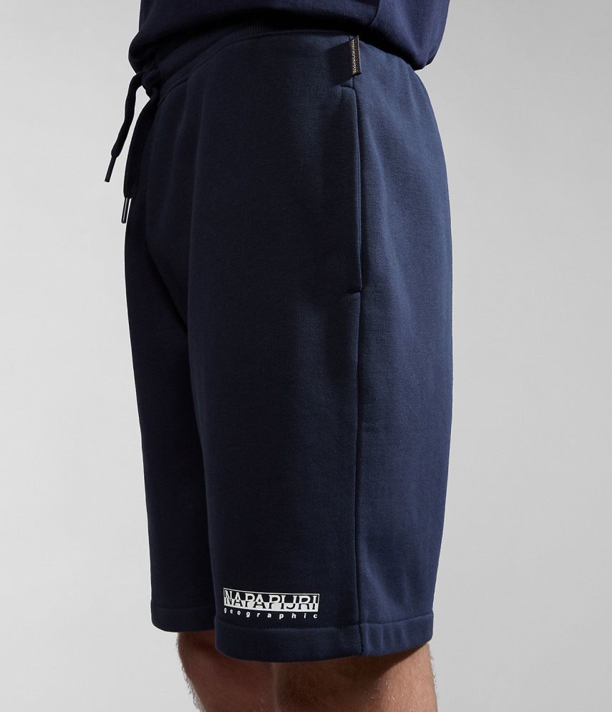Napapijri Box Bermuda Shorts Korte Broek Heren Donkerblauw | AOFGCBW-87