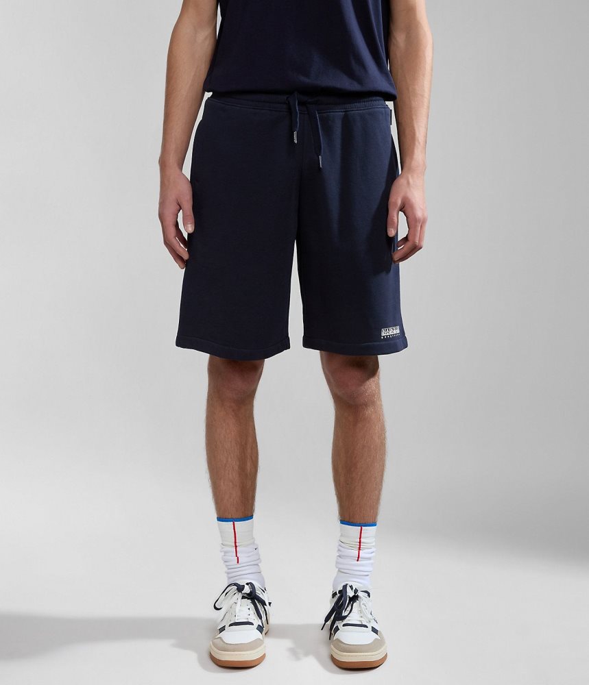 Napapijri Box Bermuda Shorts Korte Broek Heren Donkerblauw | AOFGCBW-87