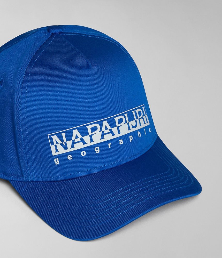 Napapijri Box Cap Hoeden Heren Blauw | AVOIZWQ-04