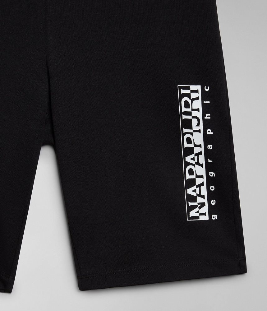 Napapijri Box Cycling Shorts Korte Broek Dames Zwart | WGNLDIH-74