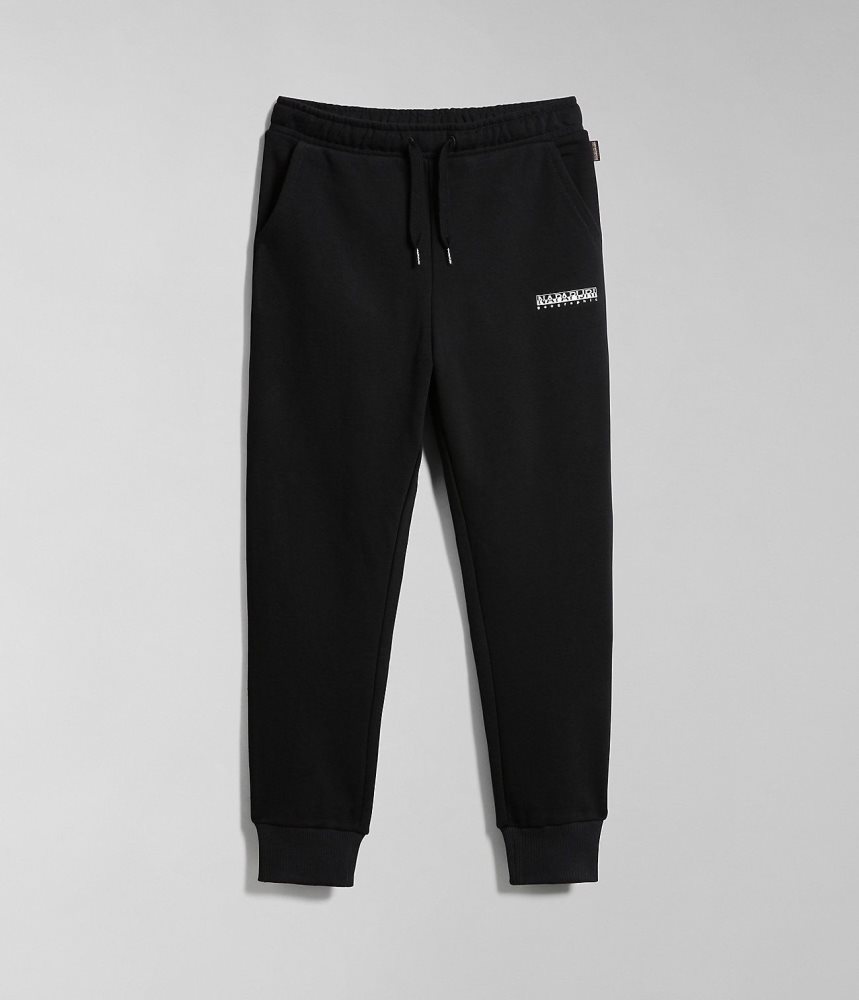 Napapijri Box Joggers Joggingbroek Heren Zwart | WMALGFQ-07