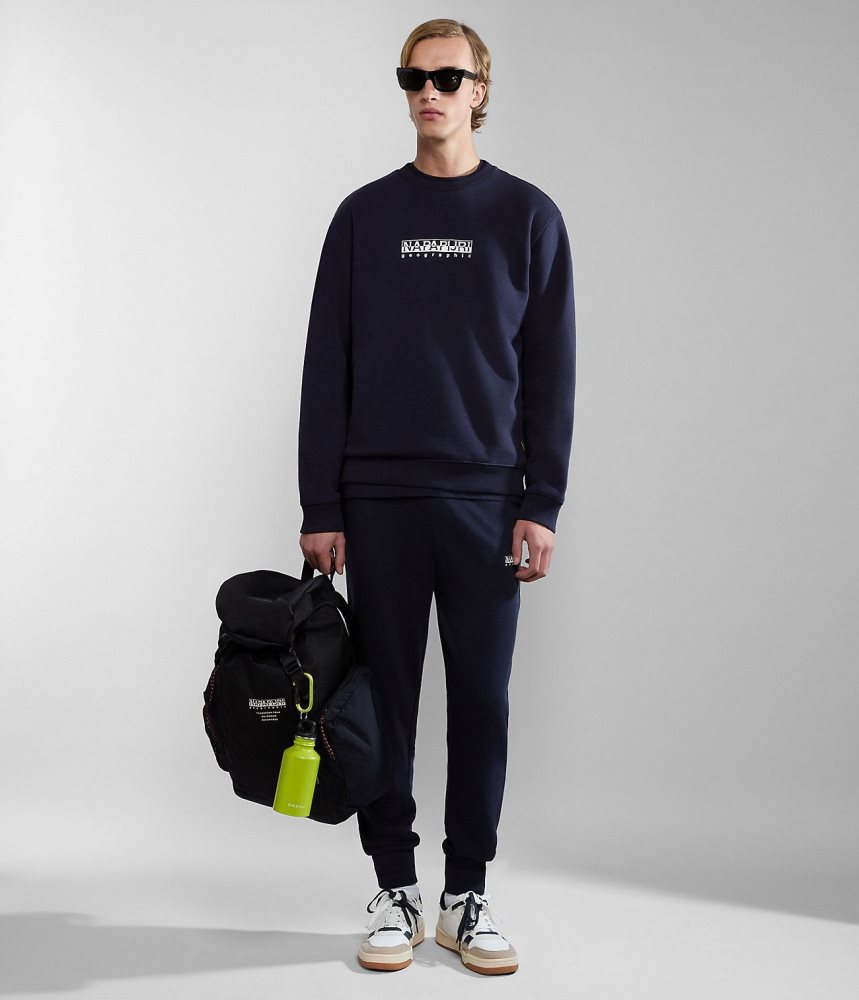 Napapijri Box Joggers Joggingbroek Heren Donkerblauw | KHTNRLZ-74