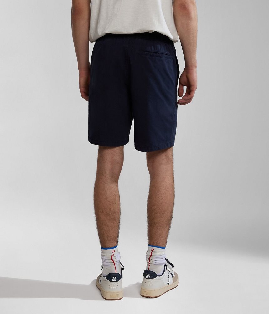 Napapijri Boyd Bermuda Shorts Korte Broek Heren Donkerblauw | CQBUVFI-23