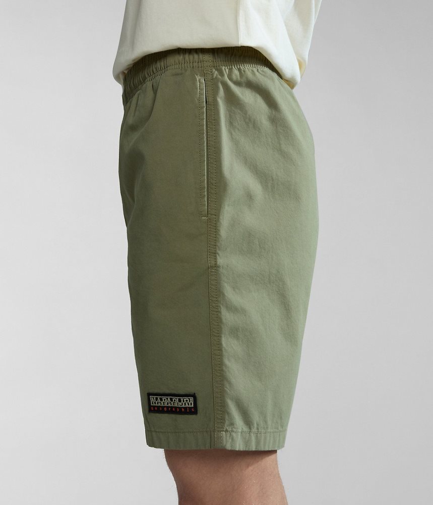 Napapijri Boyd Bermuda Shorts Korte Broek Heren Groen | WUFNCBP-53