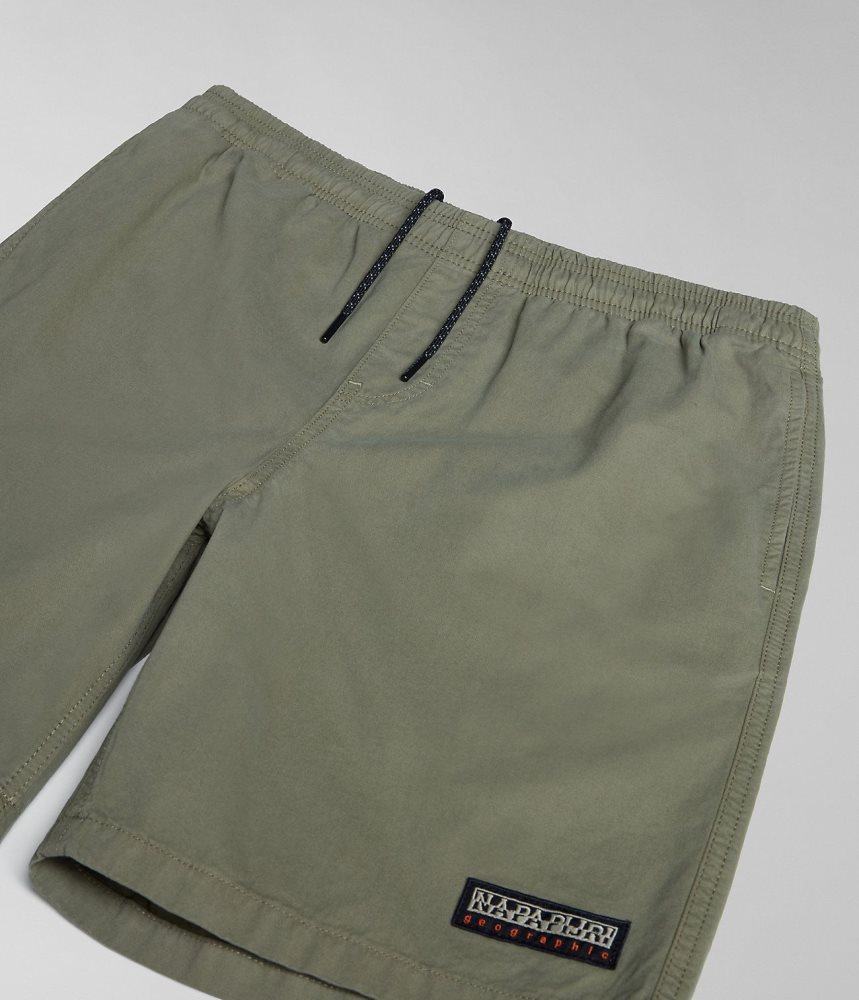 Napapijri Boyd Bermuda Shorts Korte Broek Heren Groen | WUFNCBP-53