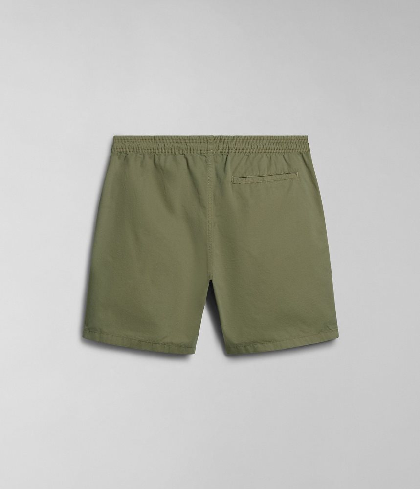 Napapijri Boyd Bermuda Shorts Korte Broek Heren Groen | WUFNCBP-53