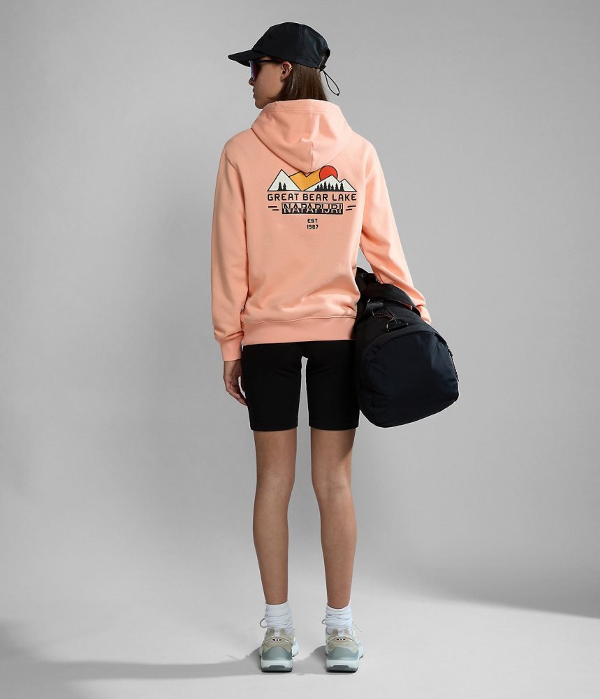 Napapijri Boyd Hoodie Hoodie Dames Roze | TQVRHID-75