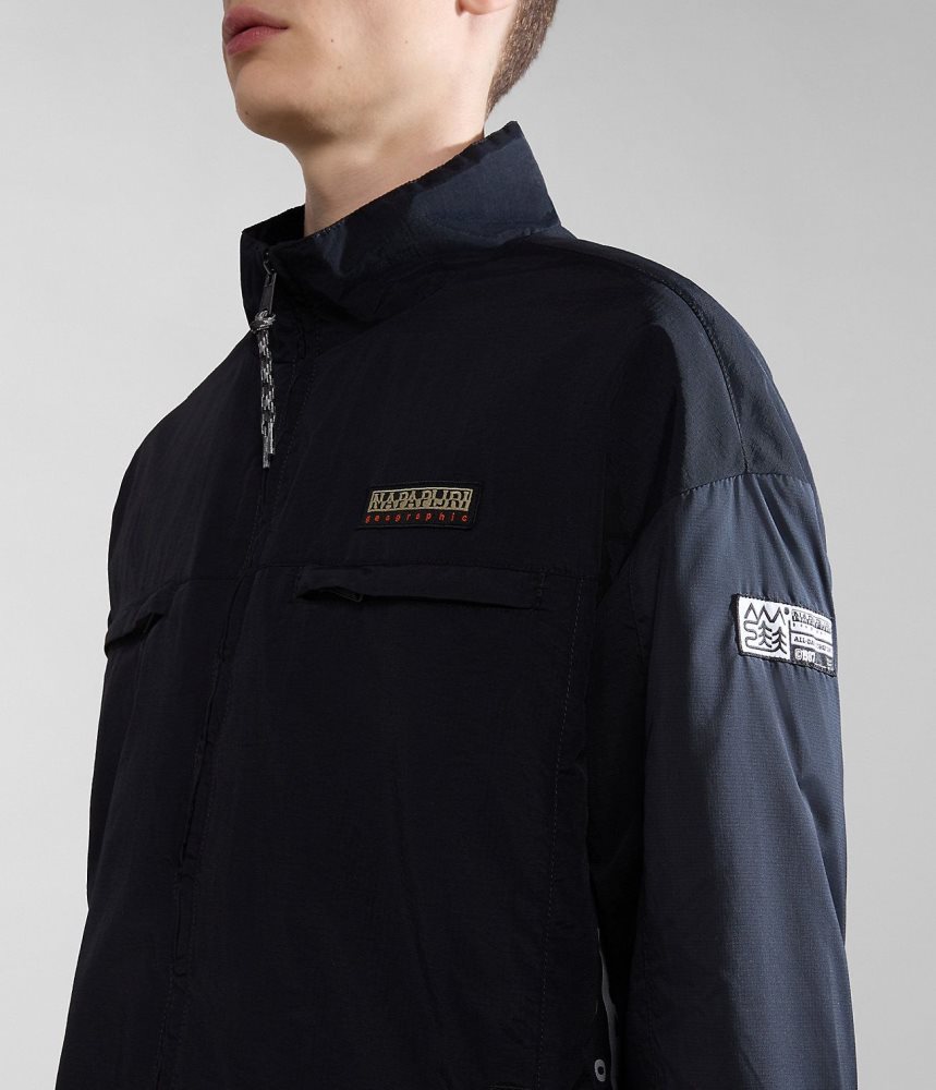 Napapijri Boyd Short Jacket Short Jackets Dames Zwart | OJKPHLR-10