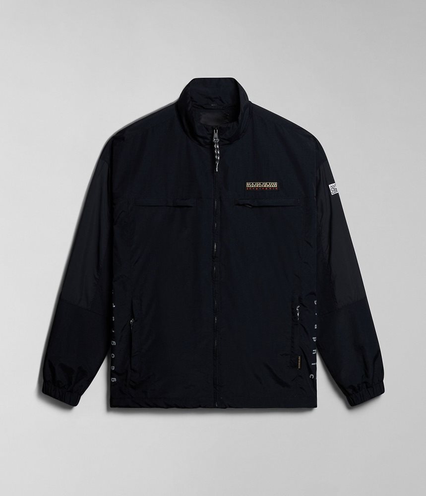 Napapijri Boyd Short Jacket Short Jackets Dames Zwart | OJKPHLR-10